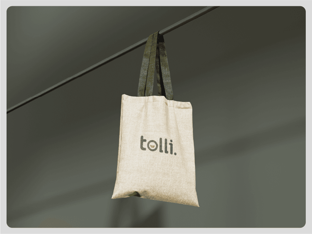 Tolli linen tote bag